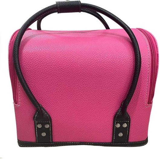 Βαλιτσάκι Αισθητικής Ro-Ro Accessories Φούξια / Μαύρο