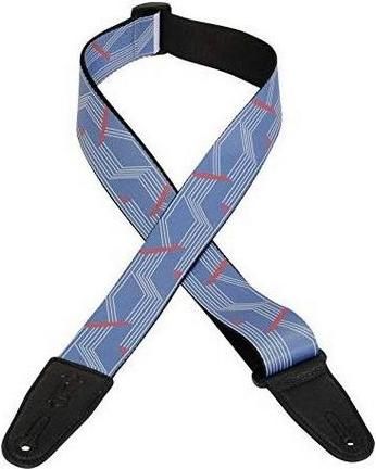 Ζώνη Κιθάρας Levy's MPS2-134 Sonic Art Polyester 2" Μπλε