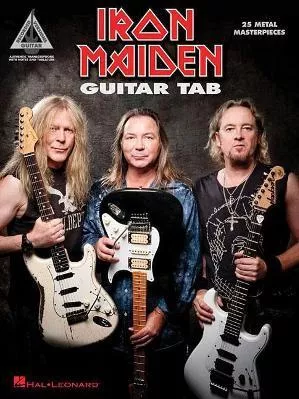 Παρτιτούρα για Κιθάρα Hal Leonard Iron Maiden "25 Metal Masterpieces Guitar Tab"