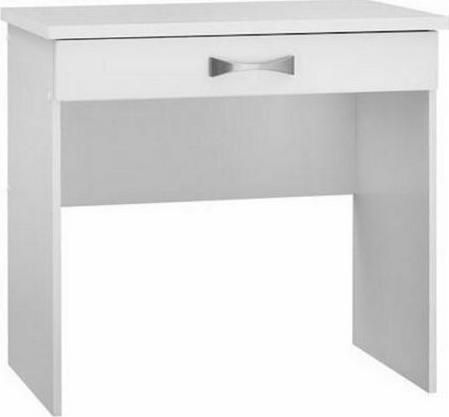 Τουαλέτα Κρεβατοκάμαρας HomeMarkt Ξύλινη Λευκή 80x40x76cm