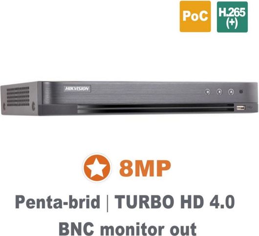Καταγραφικό Hikvision DS-7204HUHI-K1 / P HVR 4 Καναλιών με Ανάλυση Full HD+