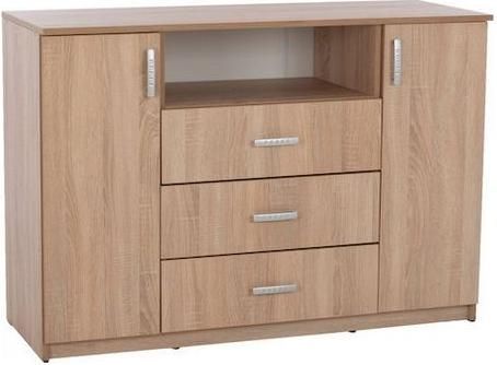 Μπουφές HomeMarkt από Μοριοσανίδα με Συρτάρια 120x45x85cm