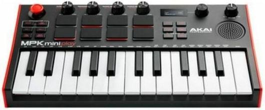 Midi Controller Akai Professional MPK Mini Play MK3 με 25 Πλήκτρα Μαύρο