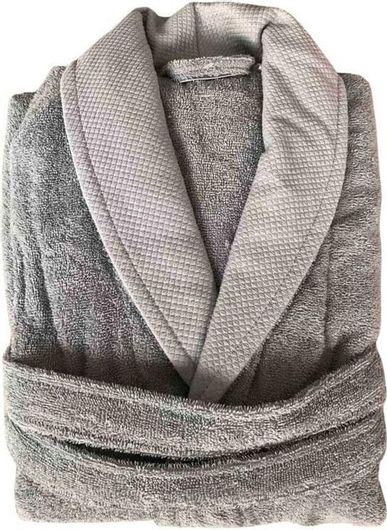 Μπουρνούζι Pennie 080572-15 με Γιακά Γυναικείο Large / XLarge Ανθρακί