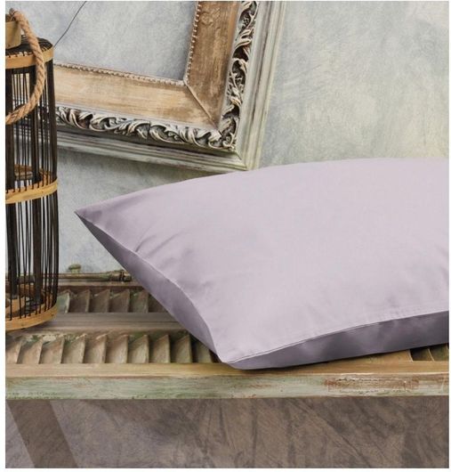 Μαξιλαροθήκες Cokitex Power Nap Σετ 2τμχ με Φάσα 50x70cm Γκρι