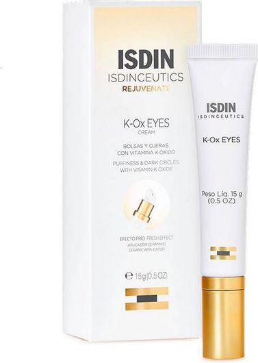 Isdin Isdinceutics K-Ox Συσφικτική Κρέμα Ματιών κατά των Μαύρων Κύκλων με Υαλουρονικό Οξύ 15ml