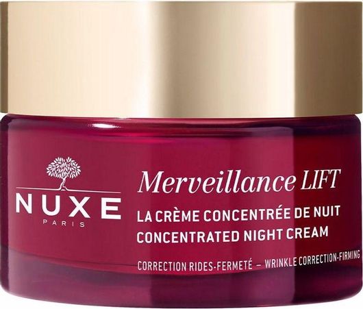 Κρέμα Προσώπου Nuxe Merveillance Lift Νυκτός για Ενυδάτωση, Αντιγήρανση με Υαλουρονικό Οξύ 50ml