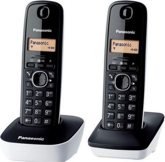 Panasonic KX-TG1612 Duo Ασύρματο Τηλέφωνο Duo