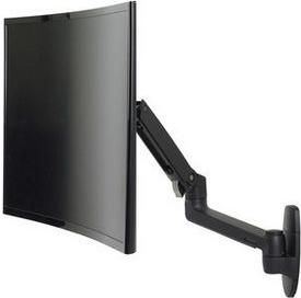 Βάση Οθόνης Υπολογιστή Ergotron Επιτοίχια Βραχίονας / με Κλίση & Περιστροφή έως 34" Μαύρο