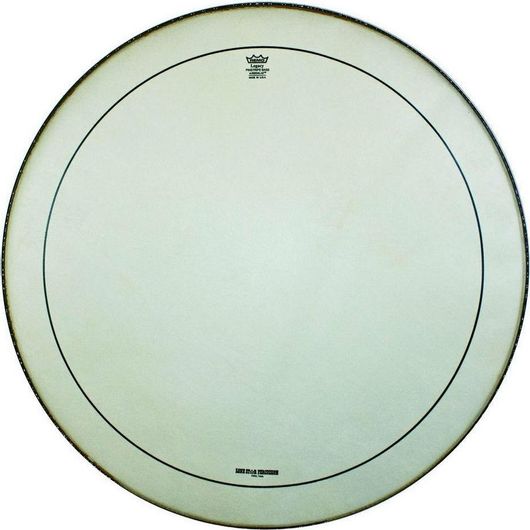 Δέρμα Remo Legacy Pinstripe 13" για Ντράμς Λευκό