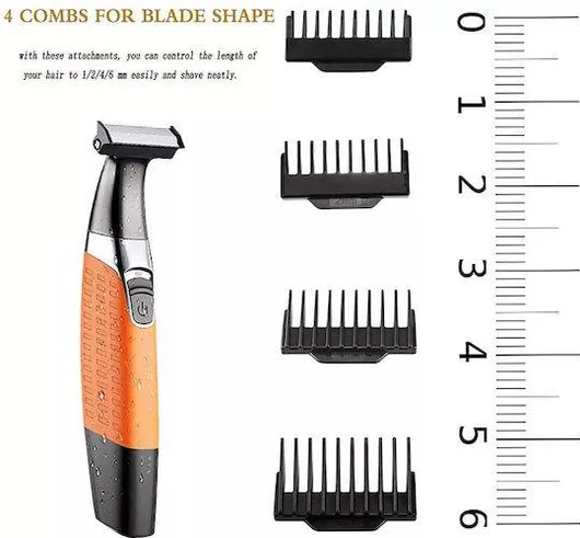 Ξυριστική Μηχανή Kemei Facial Trimmer KM-1910 Προσώπου / Σώματος Επαναφορτιζόμενη