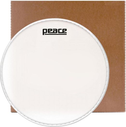Δέρμα Peace Coated 16" για Ντράμς Διάφανο