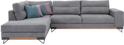 Καναπές Fylliana Monaco Γωνιακός Γκρι 300x230cm