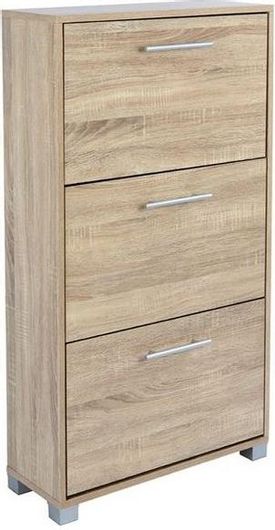 Παπουτσοθήκη HomeMarkt Ξύλινη με 3 Ράφια 62x23.5x110cm