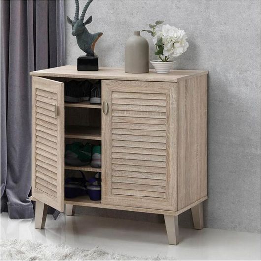 Παπουτσοθήκη Fylliana Ξύλινη FP-01 με 3 Ράφια 75x36.8x74.5cm