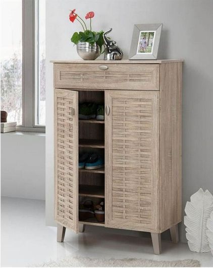 Παπουτσοθήκη Fylliana Ξύλινη FP-03C με 5 Ράφια 77.8x36.8x119.6cm