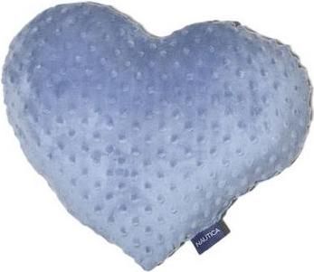 Βρεφικό Διακοσμητικό Μαξιλάρι Κούνιας Nautica Καρδιά 38x33cm Μπλε