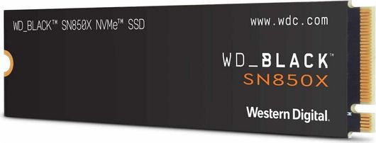 SSD Western Digital Black SN850X w/o Heatsink 4TB M.2 NVMe PCI Express 4.0