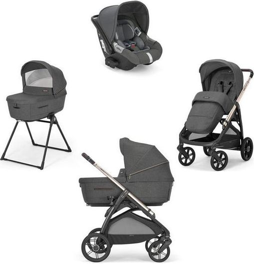 Πολυκαρότσι Inglesina Aptica Quattro 3 σε 1 Velvet Grey