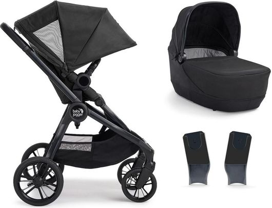 Πολυκαρότσι Baby Jogger City Sights 2 σε 1 Rich Black