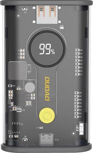 Power Bank Dudao K16 Pro 20000mAh 22.5W με Θύρα USB-A & Θύρα USB-C Power Delivery Μαύρο