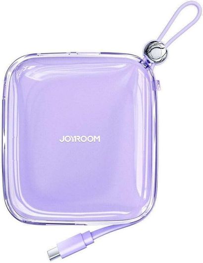 Power Bank Joyroom Jelly Series JR-L002 10000mAh 22.5W με Θύρα USB-C Μοβ