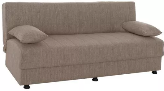 Καναπές HomeMarkt Andri Τριθέσιος Κρεβάτι με Αποθηκευτικό Χώρο Μπεζ 180x72cm