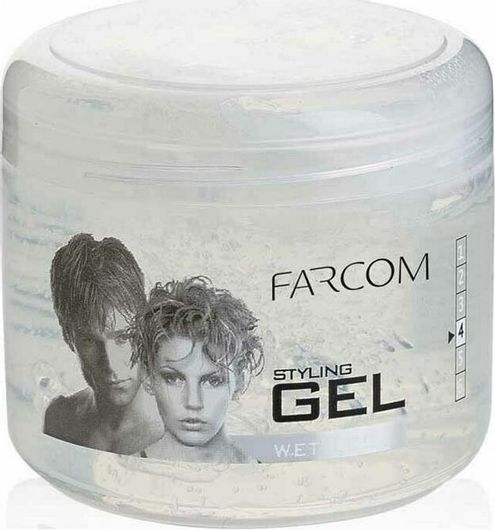 Gel Μαλλιών Farcom Styling Wet Look 250ml