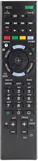 Συμβατό Τηλεχειριστήριο RM-L1165 για Τηλεοράσεις Sony