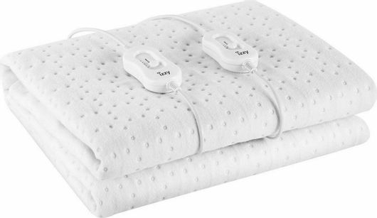 Ηλεκτρικό Υπόστρωμα Izzy Sleepy IZ-9009 Διπλό Πλενόμενο 120W 140x160cm Λευκό