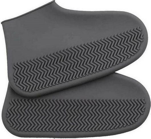 Αδιάβροχα Αντιολισθητικά Καλύμματα Σιλικόνης Καλύμματα Παπουτσιών Γκρι