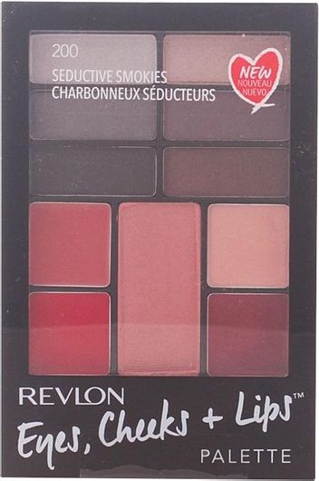 Σετ Μακιγιάζ Revlon Eyes Cheeks & Lips Παλέτα για Πρόσωπο / Μάτια / Χείλη Seductive Smokies 200