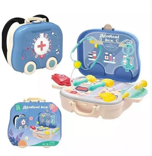 Σετ Παιδικό Ιατρικό Πλαστικό 8τμχ για 3+ Ετών