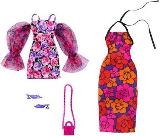 Ρούχα Barbie Floral-Themed Fashion & Accessory για 3+ Ετών