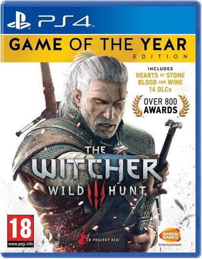 The Witcher 3 Wild Hunt Game of The Year Edition - PS4 Game