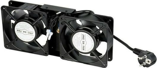 Ανεμιστήρας Rack Tele KP-522222 Μαύρο