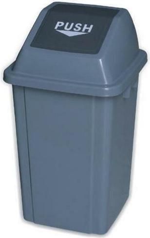 Κάδος Απορριμμάτων Delta Cleaning Πλαστικός 40lt Γκρι