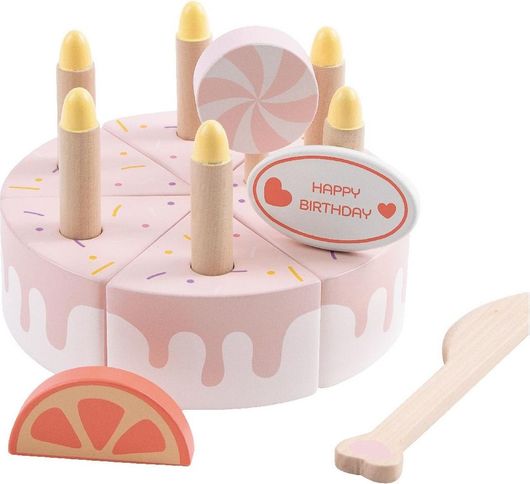 Παιχνίδι Μινιατούρα Classic World Τούρτα Γενεθλίων από Ξύλο για 3+ Ετών