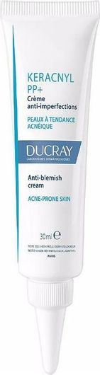 Κρέμα Προσώπου Ducray Keracnyl PP+ 24ωρη για Ατέλειες & Ακμή 30ml