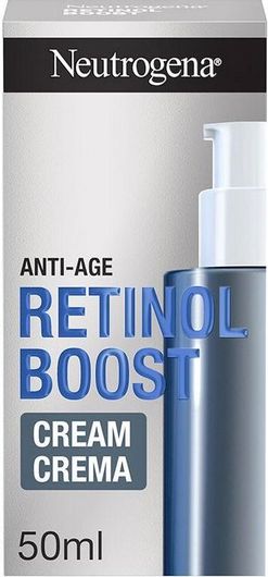 Κρέμα Προσώπου Neutrogena Retinol Boost για Ενυδάτωση & Αντιγήρανση με Υαλουρονικό Οξύ & Ρετινόλη 50ml