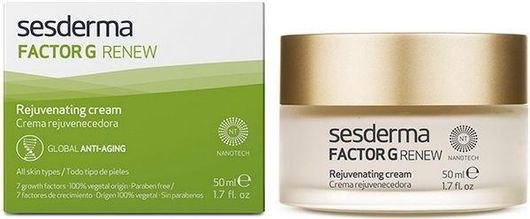Κρέμα Προσώπου Sesderma Factor G Renew 24ωρη για Ενυδάτωση / Αντιγήρανση & Σύσφιξη 50ml