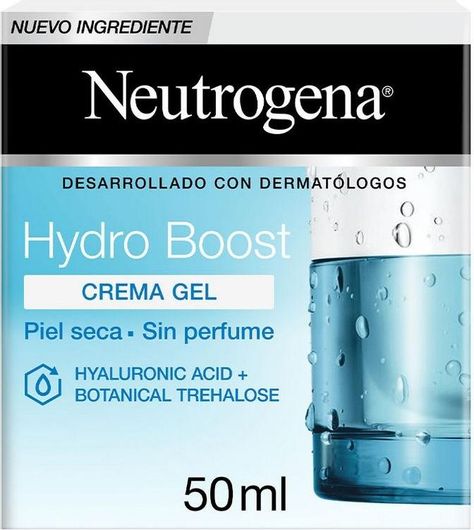 Κρέμα-Gel Προσώπου Neutrogena Hydro Boost 24ωρο Ενυδατικό Ημέρας για Ξηρές Επιδερμίδες με Υαλουρονικό Οξύ 50ml
