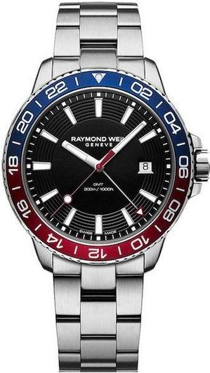 Ανδρικό Ρολόι Raymond Weil 8280-ST3-20001 με Μεταλλικό Μπρασελέ Ασημί