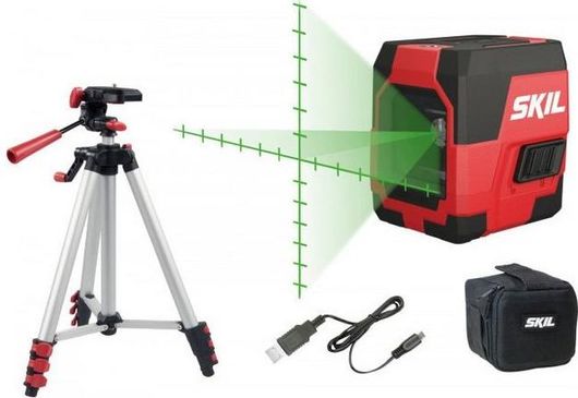 Αλφάδι Laser Skil 1911 DA Αυτορυθμιζόμενο Γραμμικό Πράσινης Δέσμης