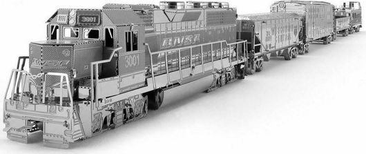 Φιγούρα Μοντελισμού Metal Earth Freight Train