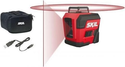 Αλφάδι Laser Skil 1960 DA Αυτορυθμιζόμενο Περιστροφικό Κόκκινης Δέσμης