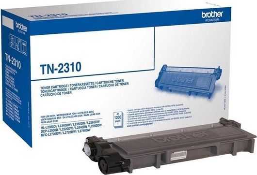 Toner Εκτυπωτή Brother TN-2310 Μαύρο 1200 Σελίδων
