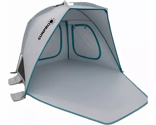 Sunpro Σκηνή Παραλίας Αυτόματη 250x148x130cm Γκρι