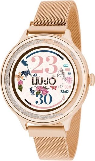 Smartwatch Liu Jo Dancing 42mm Stainless Steel Case Ροζ Χρυσό