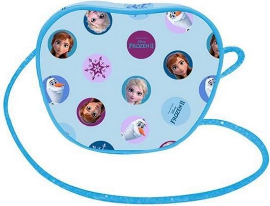 Παιδική Τσάντα Βόλτας Bagtrotter Ώμου Frozen Il 17x6x16cm Γαλάζιο